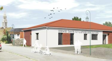 espace de santé construit à Saint Lumine de Coutais