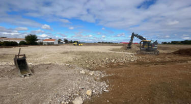 Travaux espace santé d'Andilly-Les-Marais