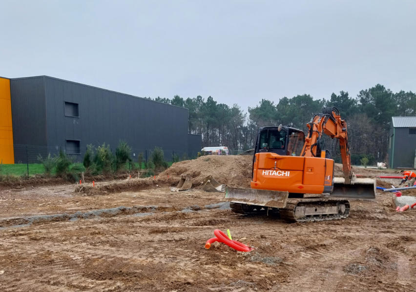 Lancement des travaux de l'espace santé de Langon